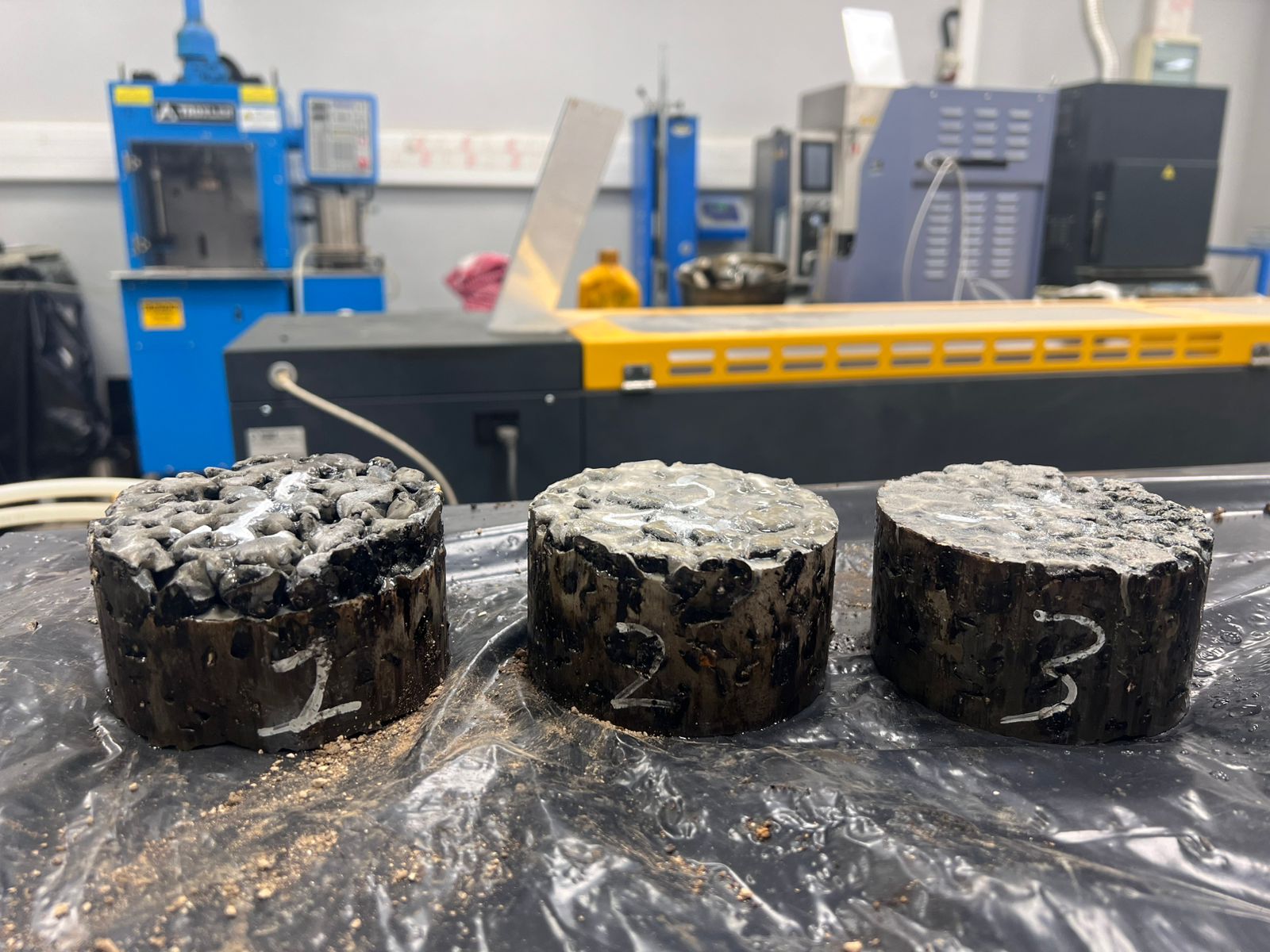 Graduation Project: Semi-Flexible Pavement Research
